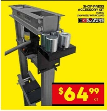 Autopro Extreme Garage Shop Press Accessory Kit offer