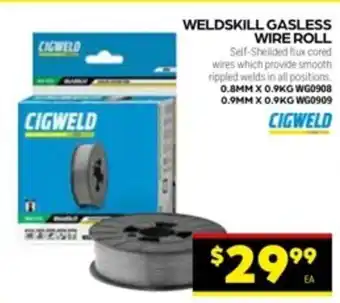 CIGWELD Weldskill Gasless Wire Roll