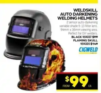 CIGWELD Auto Darkening Welding Helmets