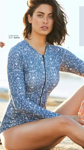 EziBuy Maru mara sport luxe long sleeve rash suit offer