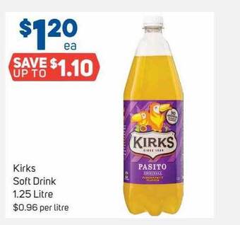 Foodland Kirks soft drink offer