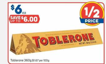 Foodland Toblerone offer