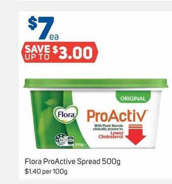Foodland Flora proactive spread offer