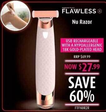 Shaver Shop Flawless nu razor offer