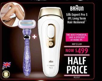 Shaver Shop Braun silk expert pro 5 ipl long term hair removal offer