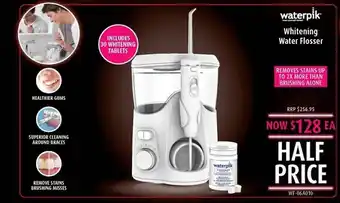 Shaver Shop Waterpik whitening water flosser offer