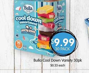 Spudshed Bulla cool down offer
