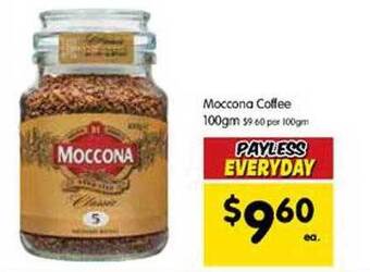 Moccona coffee 100gm