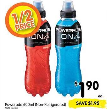 Spar Powerade 600ml offer