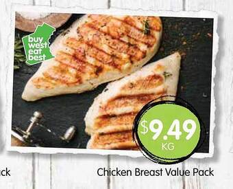 Spudshed Chicken breast value pack offer