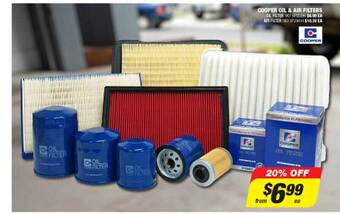 Cooper oil & air filters