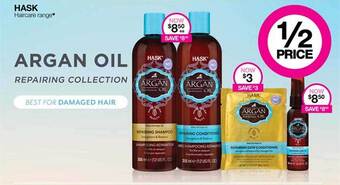 Priceline Hask haircare range offer