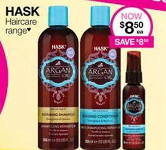 Priceline Hask haircare range offer