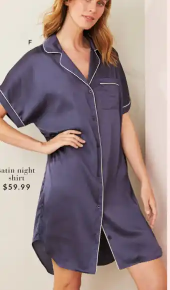 EziBuy Satin night shirt offer