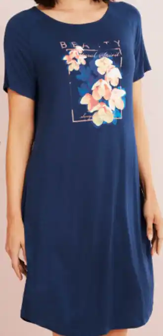 Mia lucce floral print soft nightie