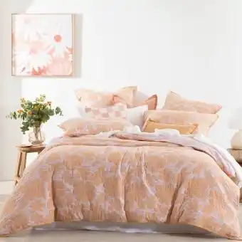 Pillow Talk Zalie floral quilt cover set by habitat offer