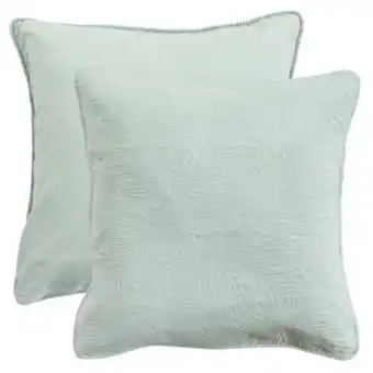 Pillow Talk Callie palm european pillowcase by habitat offer