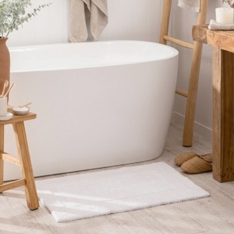 Pillow Talk Resort reversible bath rug by m.u.s.e. offer