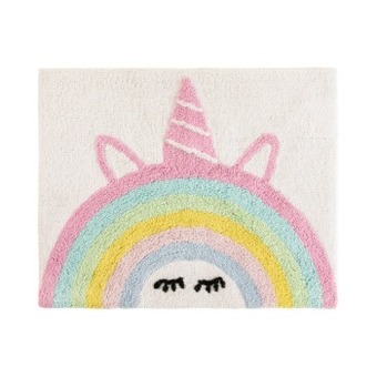 Pillow Talk Kids unicorn bath mat by pillow talk offer