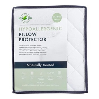 Pillow Talk Hypoallergenic standard pillow protector by greenfirst® offer