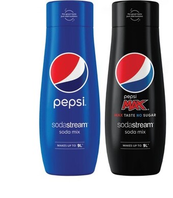Coles SodaStream PepsiCo Flavoured Soda Mixes 440mL offer