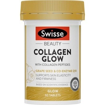 healthylife Swisse beauty collagen glow with collagen peptides, 60 tabs offer