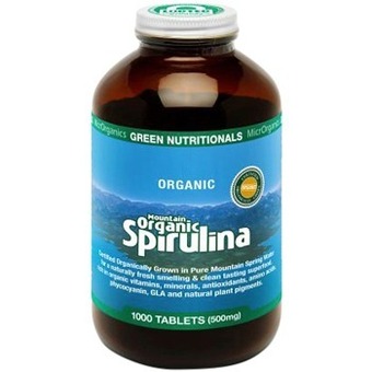 healthylife Green nutritionals mountain organic spirulina 1000 tablets offer