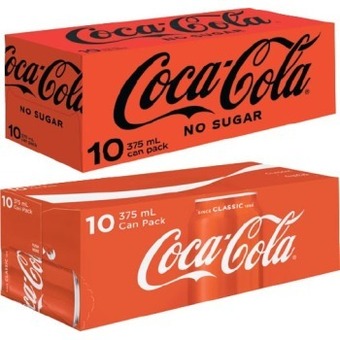 IGA Coca-cola, sprite or fanta 10x375ml selected varieties offer