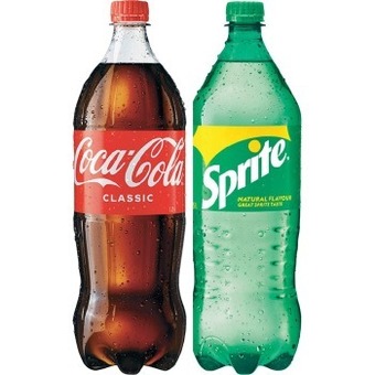 IGA Coca-cola, sprite, fanta or mount franklin 1.25 litre selected varieties offer