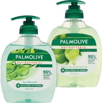IGA Palmolive liquid handwash 250ml selected varieties offer