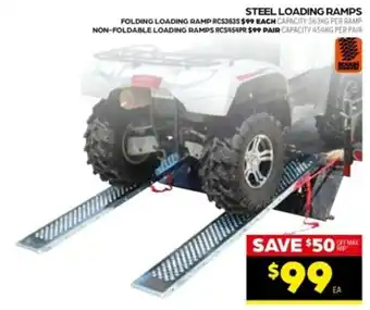 Autopro Rough Country Steel Loading Ramps Folding Loading Ramp offer