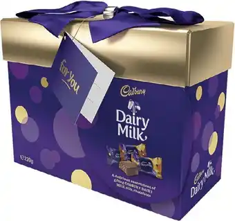 Coles Cadbury Bites Tub 300g-340g or Dairy Milk Gift Box 220g offer