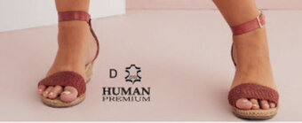 EziBuy Human premium habit wedge espadrille offer