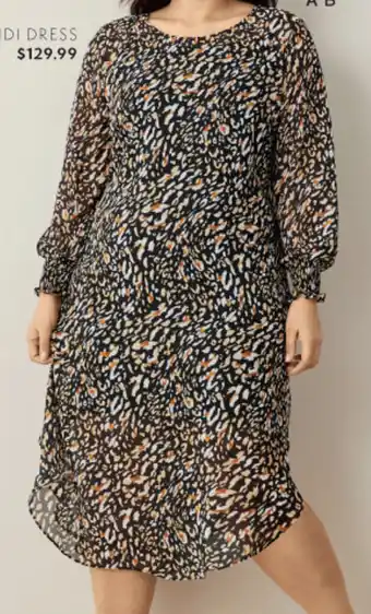 EziBuy Sara long sleeve midi dress offer