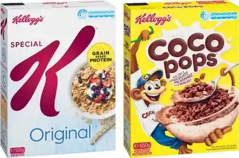 Coles Kelloggu2019s Coco Pops 650g or Special K 535g offer