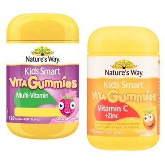Coles Nature's way kids smart vita gummies 120 pack^ offer