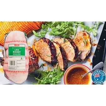 Coles Coles australian lamb boneless leg roast offer
