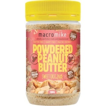 Macro mike powdered peanut butter 180g