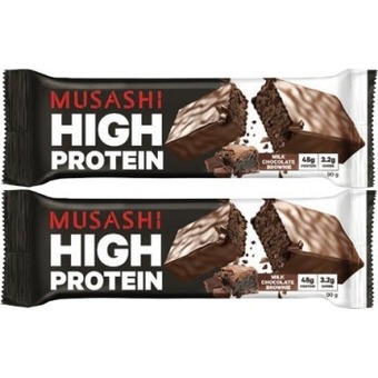 Coles Musashi p45 high protein bars 90g offer