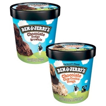 Coles Ben & jerry's 436ml-458ml offer