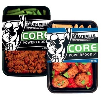 Coles Core powerfoods frozen meal 350g offer