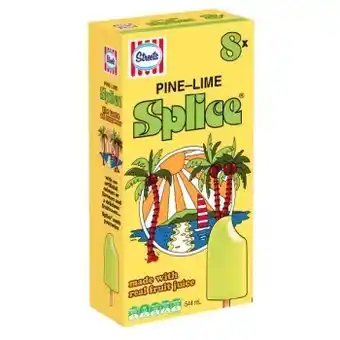 Coles Streets splice 8 pack offer
