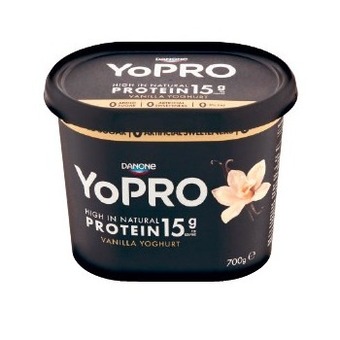 Coles Danone yopro yoghurt 700g offer