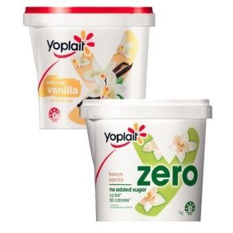 Coles Yoplait yoghurt 1kg offer