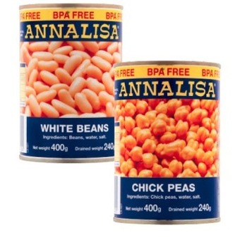 Coles Annalisa beans 400g offer