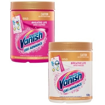 Coles Vanish oxi action stain remover powder 1kg offer