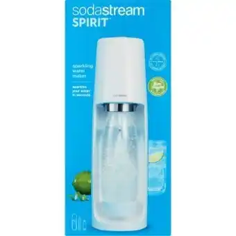 Coles Sodastream spirit white sparkling water maker offer