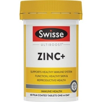 Swisse ultiboost zinc+ 60 pack