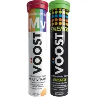 Coles Voost effervescent 20 pack offer