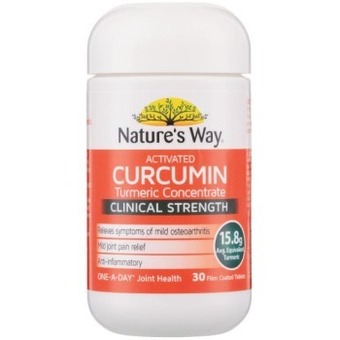Coles Nature’s way activated curcumin 30 pack offer